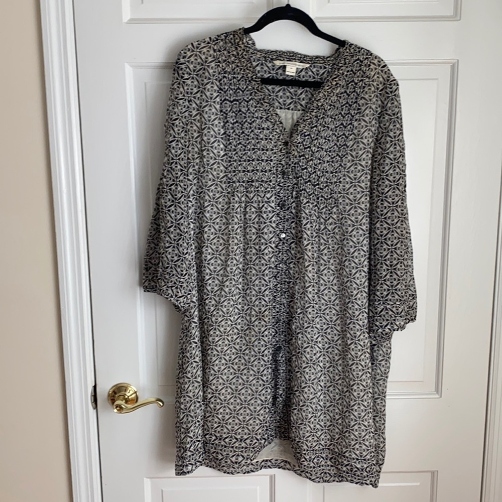 DVF silk Layla dress size 14